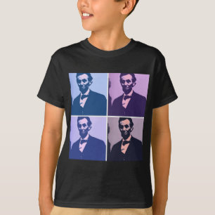 Abraham Lincoln Pop Art T-Shirt