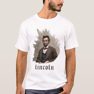 Abraham Lincoln Portrait Art T-Shirt