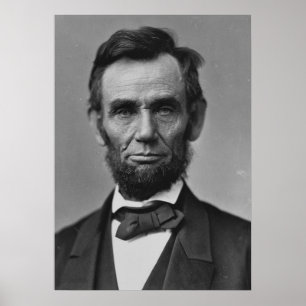 Abraham Lincoln Portrait Poster