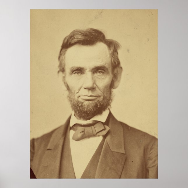 Abraham Lincoln Poster (Front)