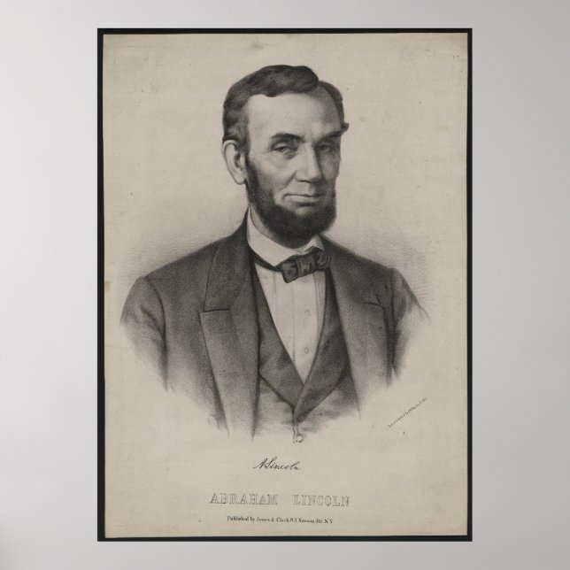 Abraham Lincoln Poster (Front)