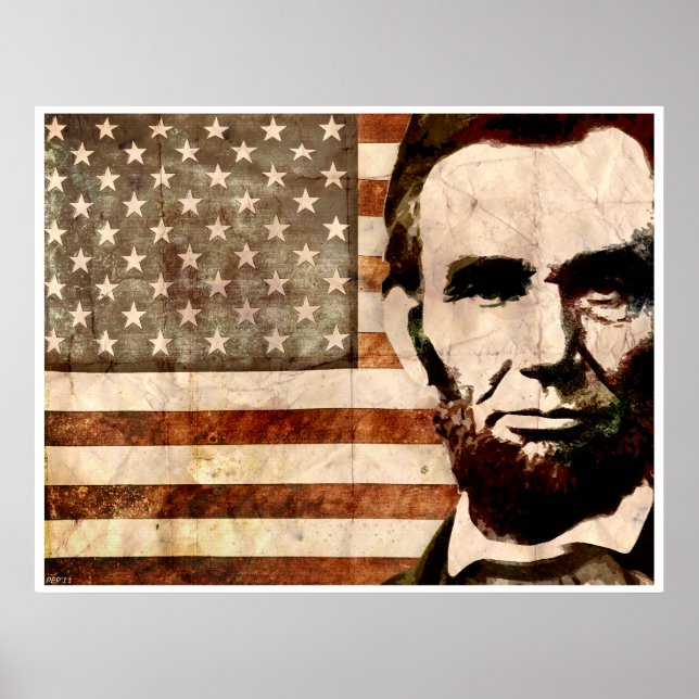 Abraham Lincoln Poster (Front)