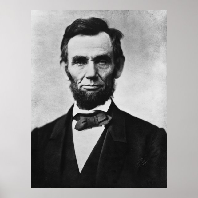 Abraham Lincoln Poster (Front)