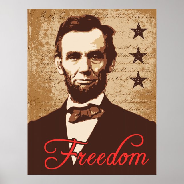 Abraham Lincoln Poster (Front)
