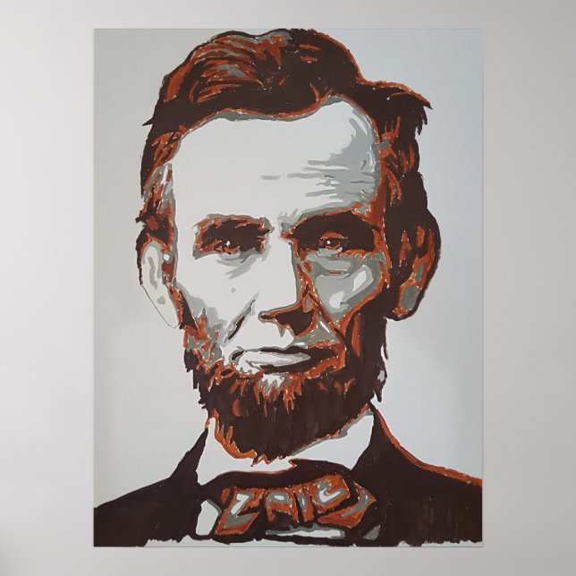 Abraham Lincoln Poster celui-ci est un gardien (Devant)