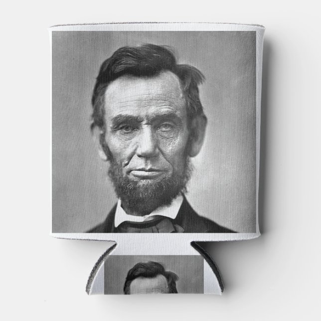 Abraham Lincoln - President Can Cooler (Front)