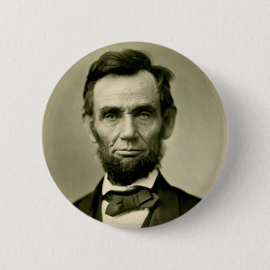 Abraham Lincoln president usa united states americ 2 Inch Round Button