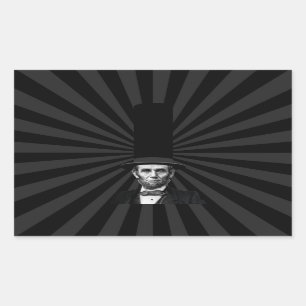 Abraham Lincoln Presidential Fashion Statement Sticker