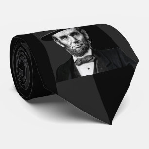 Abraham Lincoln Presidential Fashion Statement Tie