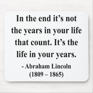 Abraham Lincoln Quote 2a Mouse Pad