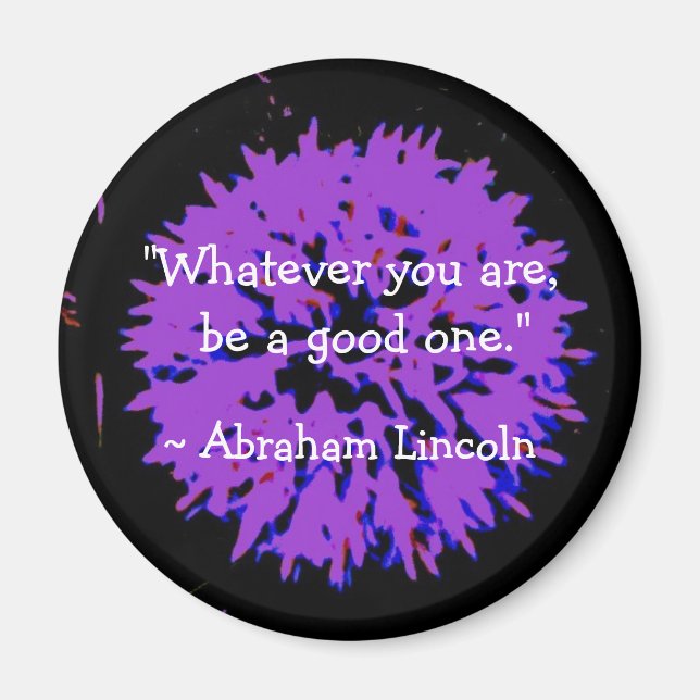 Abraham Lincoln Quote Magnet (Front)