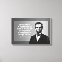 Abraham Lincoln Quote on America
