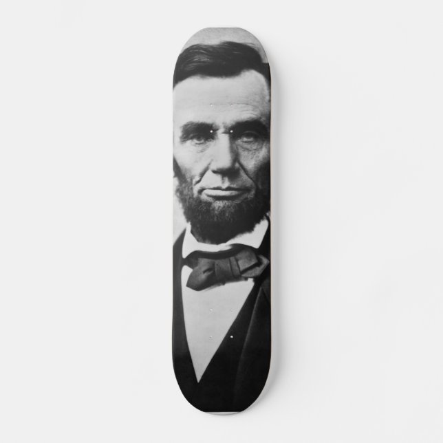 Abraham Lincoln Skateboard (Front)