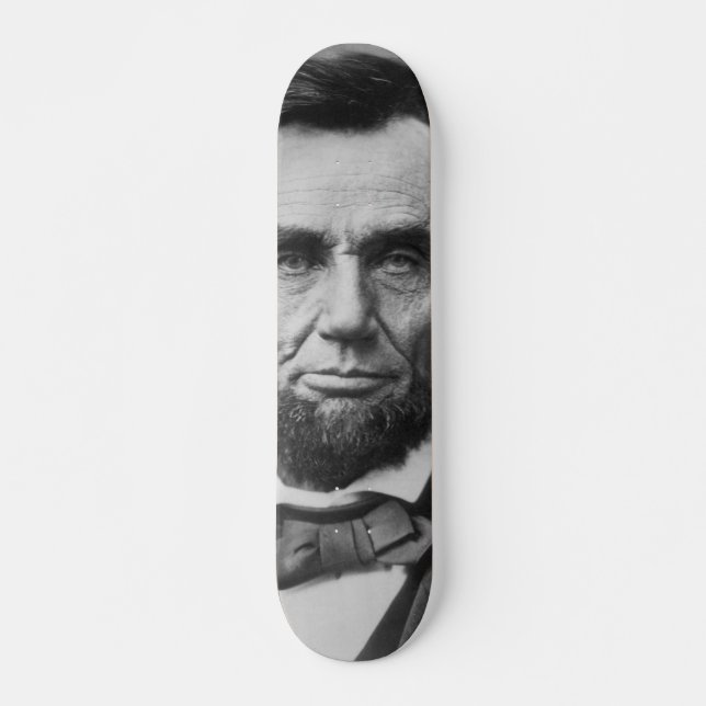 Abraham Lincoln Skateboard (Front)