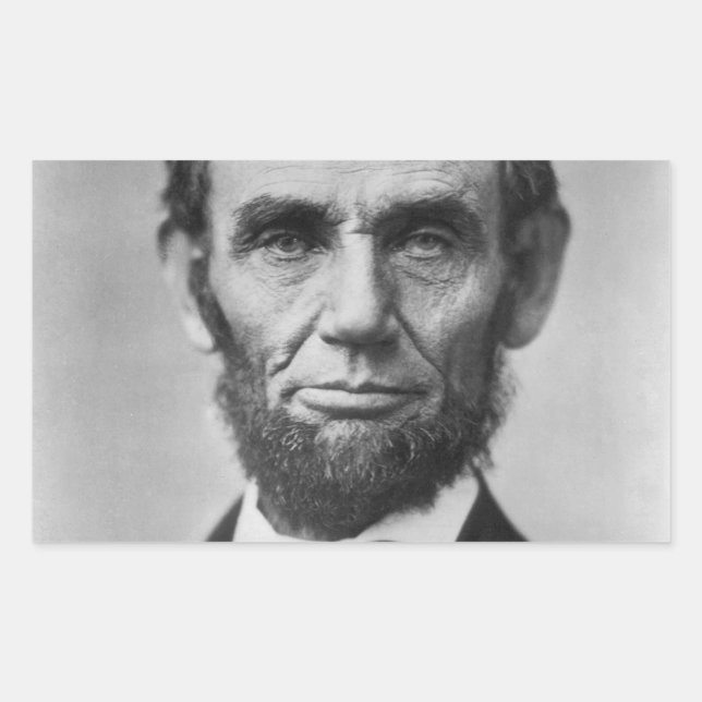 Abraham Lincoln Sticker (Front)