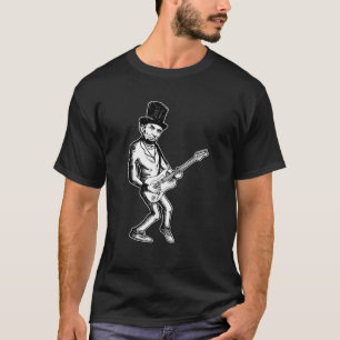 Abraham Lincoln t-shirt Guitare Chemise Papa Rock 