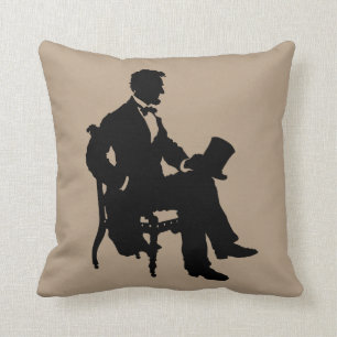 Abraham Lincoln Throw Pillow