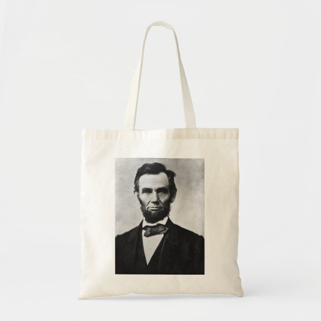 Abraham Lincoln Tote Bag (Front)