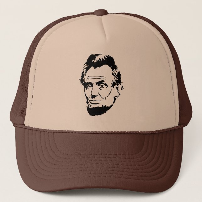 Abraham Lincoln Trucker Hat (Front)