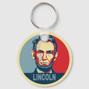 Abraham Lincoln USA President Hope Style Keychain