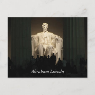Abraham Lincoln, washington DC Postcard