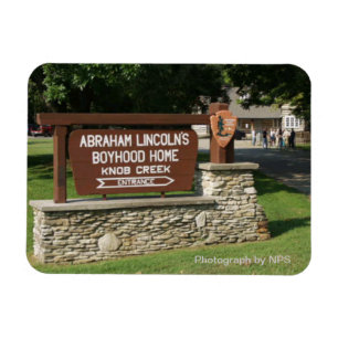 Abraham Lincoln's Boyhood Home Magnet