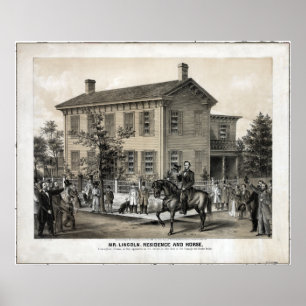 Abraham Lincoln's Home Poster