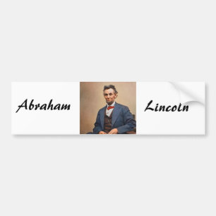 Abraham Lincolon Bumper Sticker