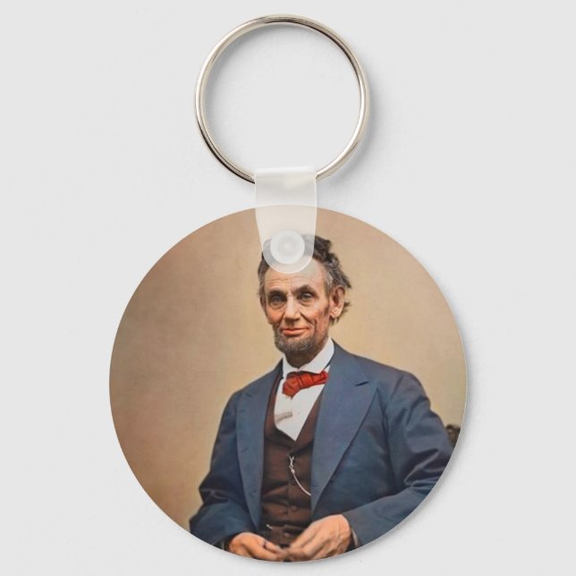 Abraham Lincolon Keychain (Front)