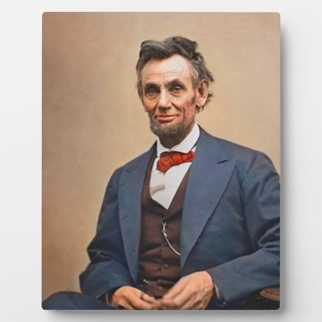 Abraham Lincolon Plaque (Front)