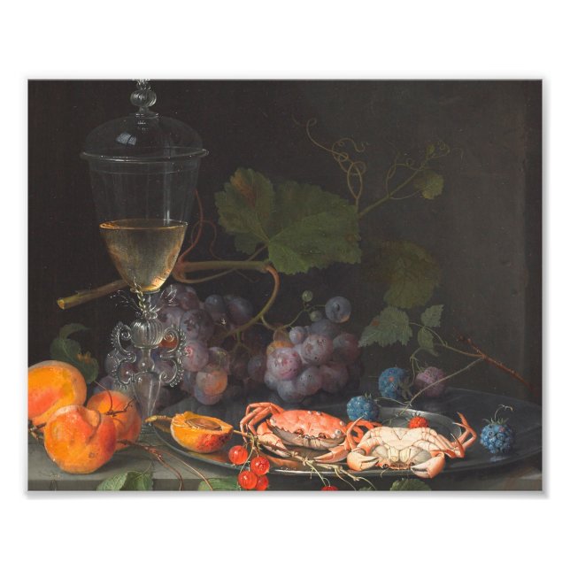 Abraham Mignon - Still Life With Crabs Photo Print (Front)