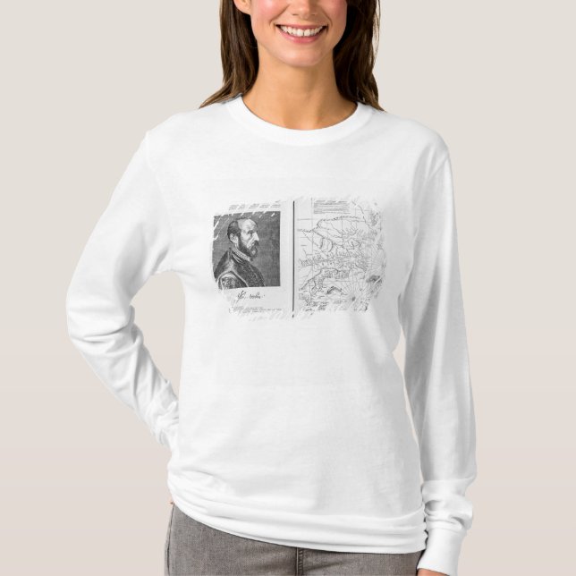 Abraham Ortel Oretelius T-Shirt (Front)