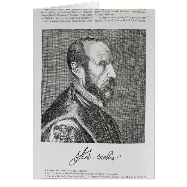 Abraham Ortelius (Front)