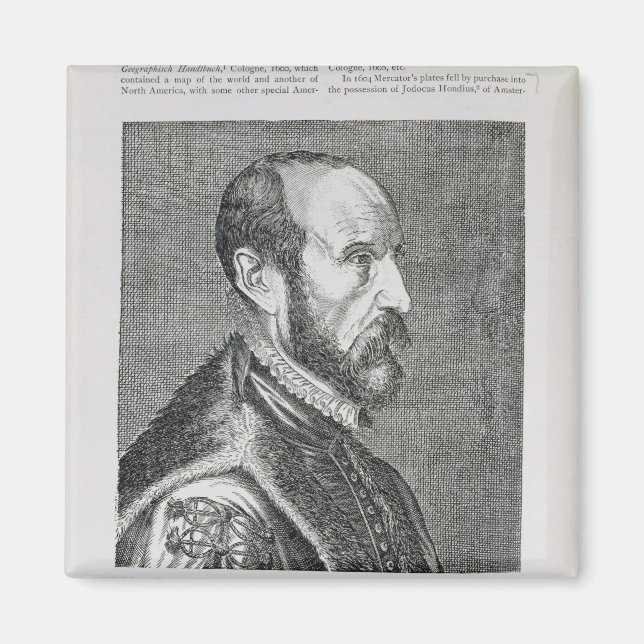 Abraham Ortelius Magnet (Front)