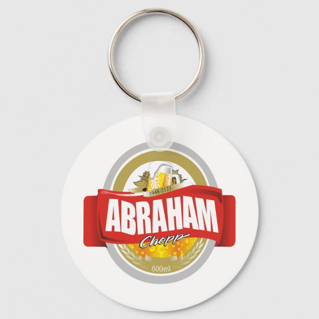 Abraham.png Keychain (Front)