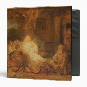 Abraham Receives the Three Angels, 1646 (oil on pa Binder