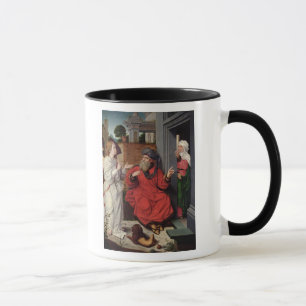 Abraham, Sara and an Angel, c.1520 Mug