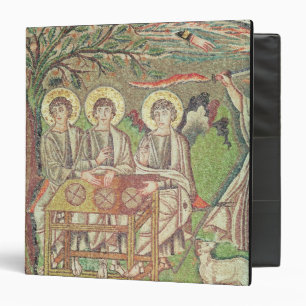Abraham with the angels (mosaic) binder