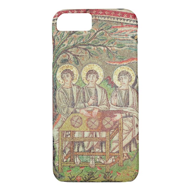 Abraham with the angels (mosaic) Case-Mate iPhone case (Back)