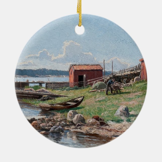 Abrahamsson’s ”Motif from Jutholmen” ornament (Back)