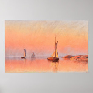 Abrahamsson’s Sailboats poster
