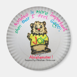 Abrahamster Cookie Joy Magnet
