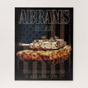 Abrams M1A2 MBT United States Main Battle Tank Jigsaw Puzzle