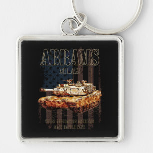 Abrams M1A2 MBT United States Main Battle Tank Keychain