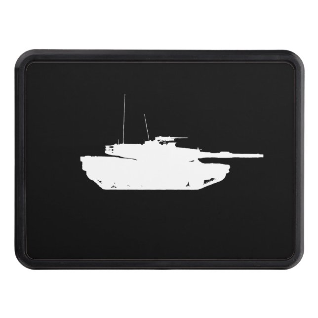 Abrams Tank Trailer Hitch Cover (Front)