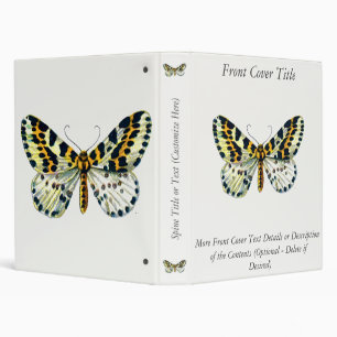 Abraxas grossulariata, The Magpie Moth Colour Imag Binder