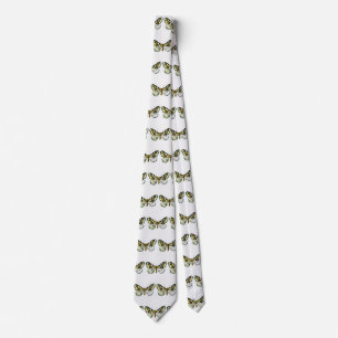 Abraxas grossulariata, The Magpie Moth Colour Imag Tie