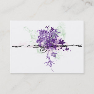 Abrégé sur bouquet floral - cartes de profil