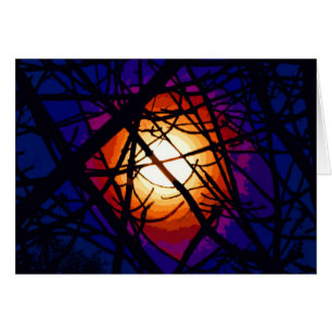 Abrégé sur lune en verre souillé