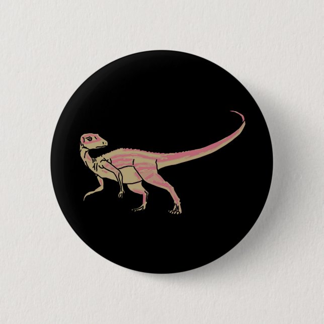 Abrictosaurus Jimmy 2 Inch Round Button (Front)